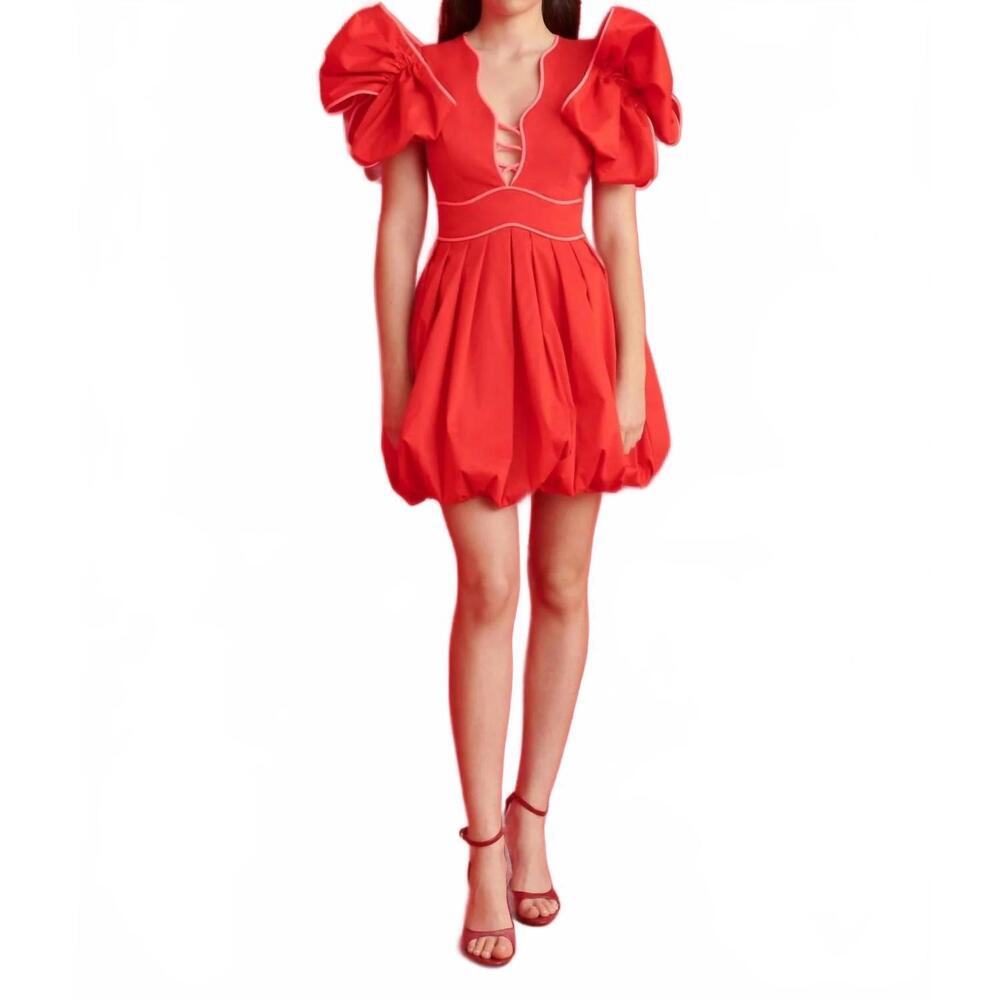 NEW CELIA B orbit mini dress in red - Picture 7 of 10